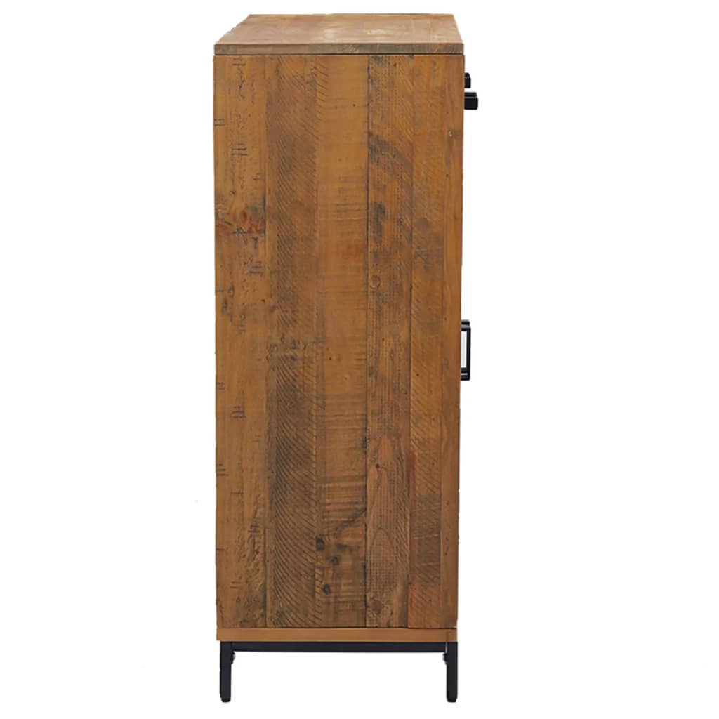 Stalak za cipele 75 x 40 x 110 cm od masivne borovine