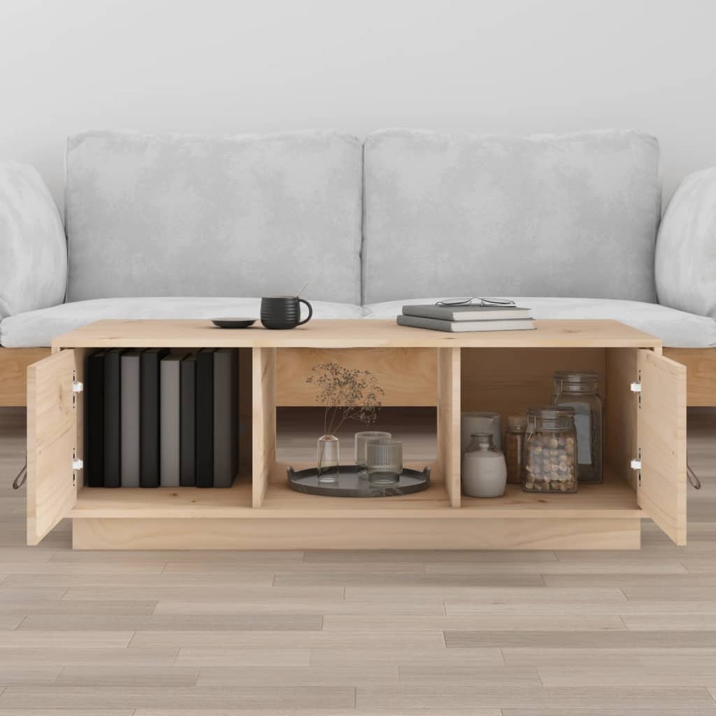 Stolić za kavu 100 x 50 x 35 cm od masivne borovine