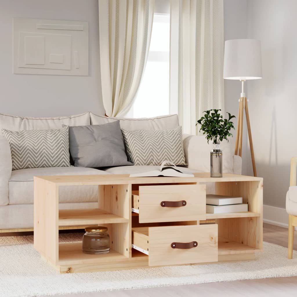 Stolić za kavu 100 x 50 x 41 cm od masivne borovine