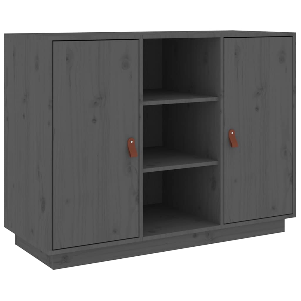 Komoda siva 100 x 40 x 75 cm od masivne borovine