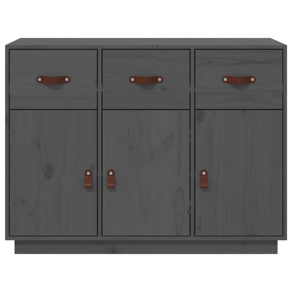 Komoda siva 100 x 40 x 75 cm od masivne borovine
