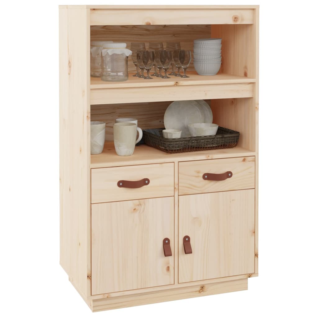 Visoka komoda 67 x 40 x 108,5 cm od masivne borovine