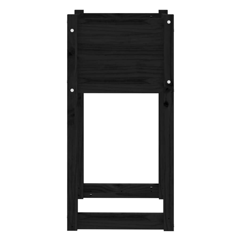 Sadilica crna 40x40x81 cm od masivne borovine
