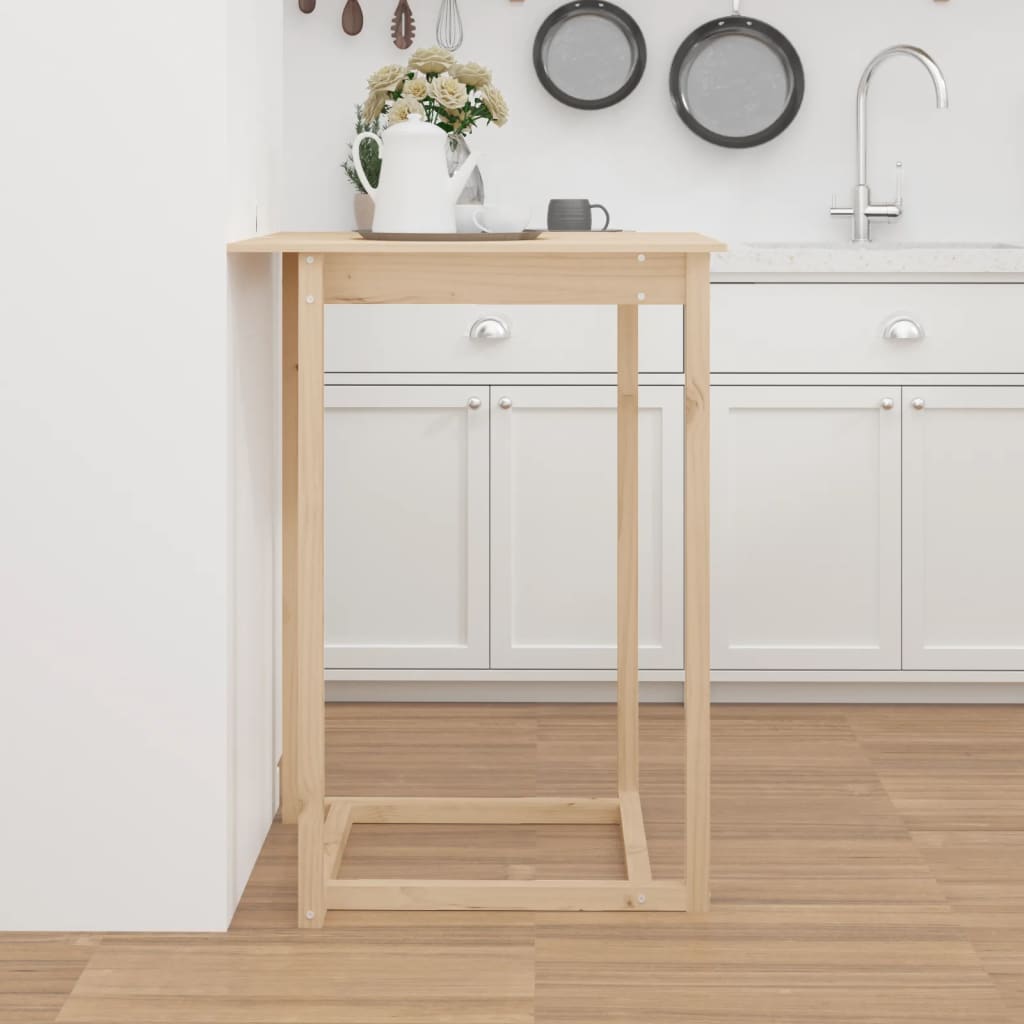 Barski stol 80 x 80 x 110 cm od masivne borovine