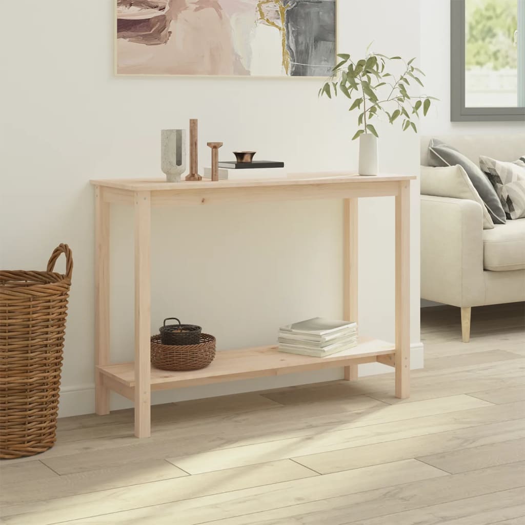 Konzolni stol 110 x 40 x 80 cm od masivne borovine