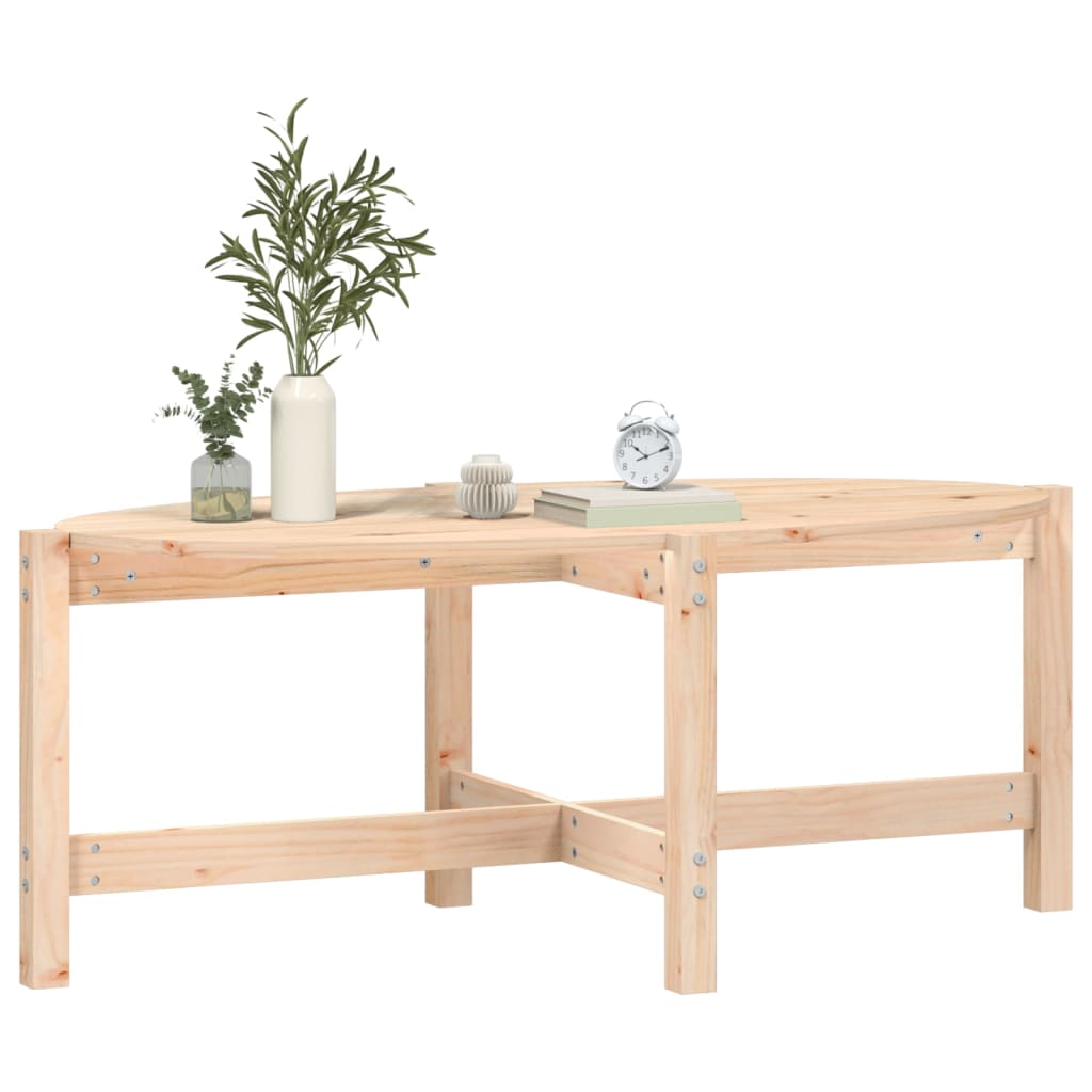 Stolić za kavu 118 x 63 x 45 cm od masivne borovine