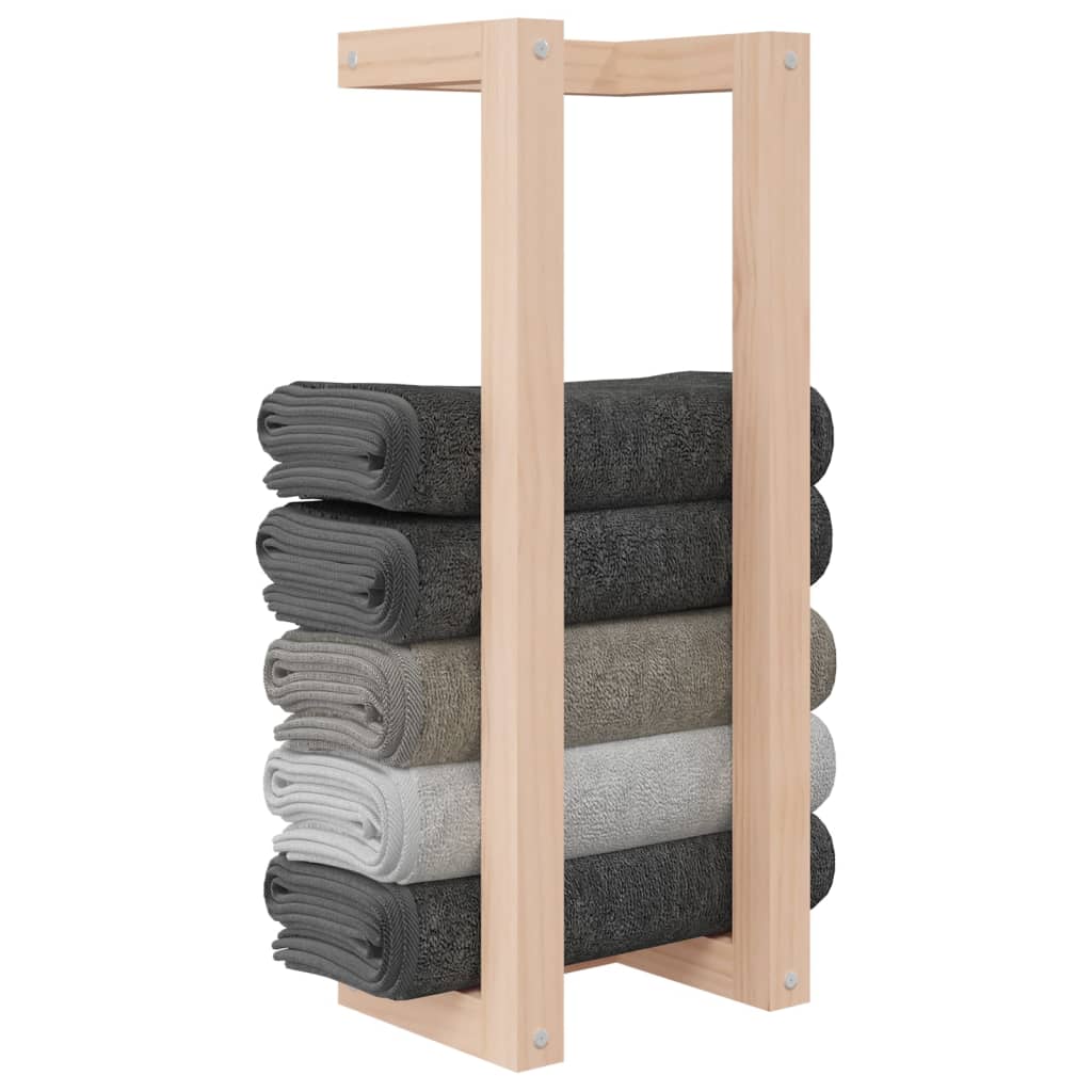 Stalak za ručnike 23 x 18 x 60 cm od masivne borovine
