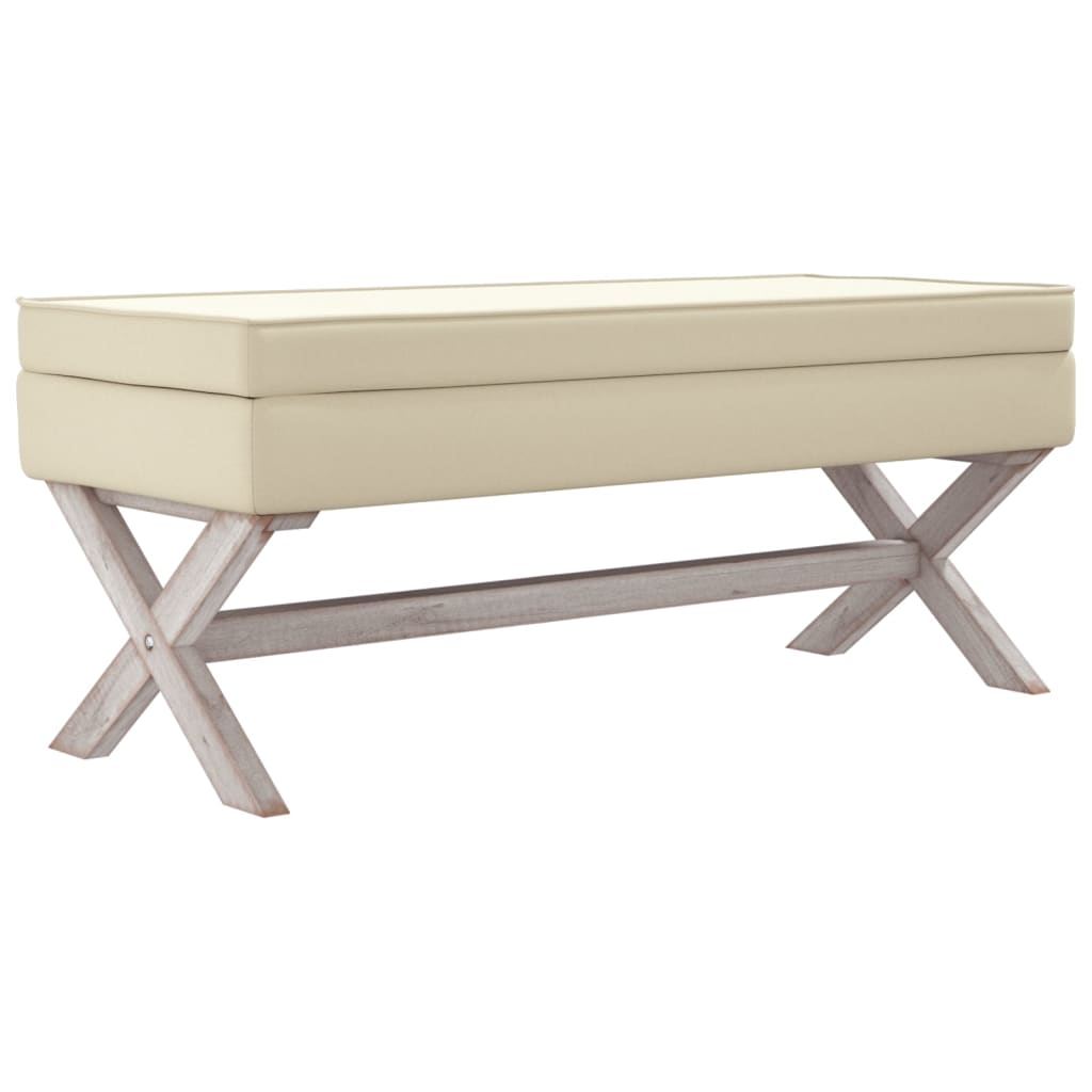 Tabure za pohranu 110 x 45 x 49 cm platneni