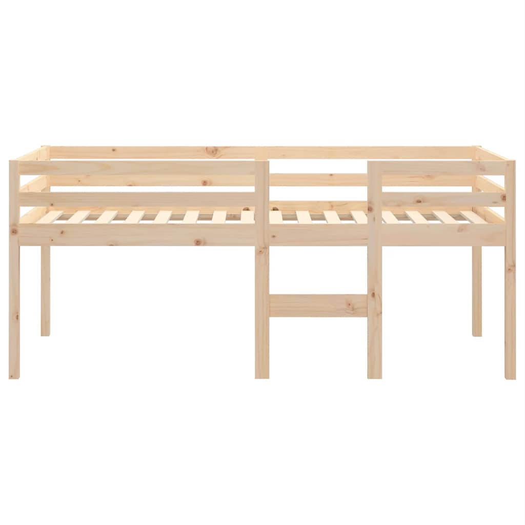 Visoki krevet 90 x 200 cm od masivne borovine