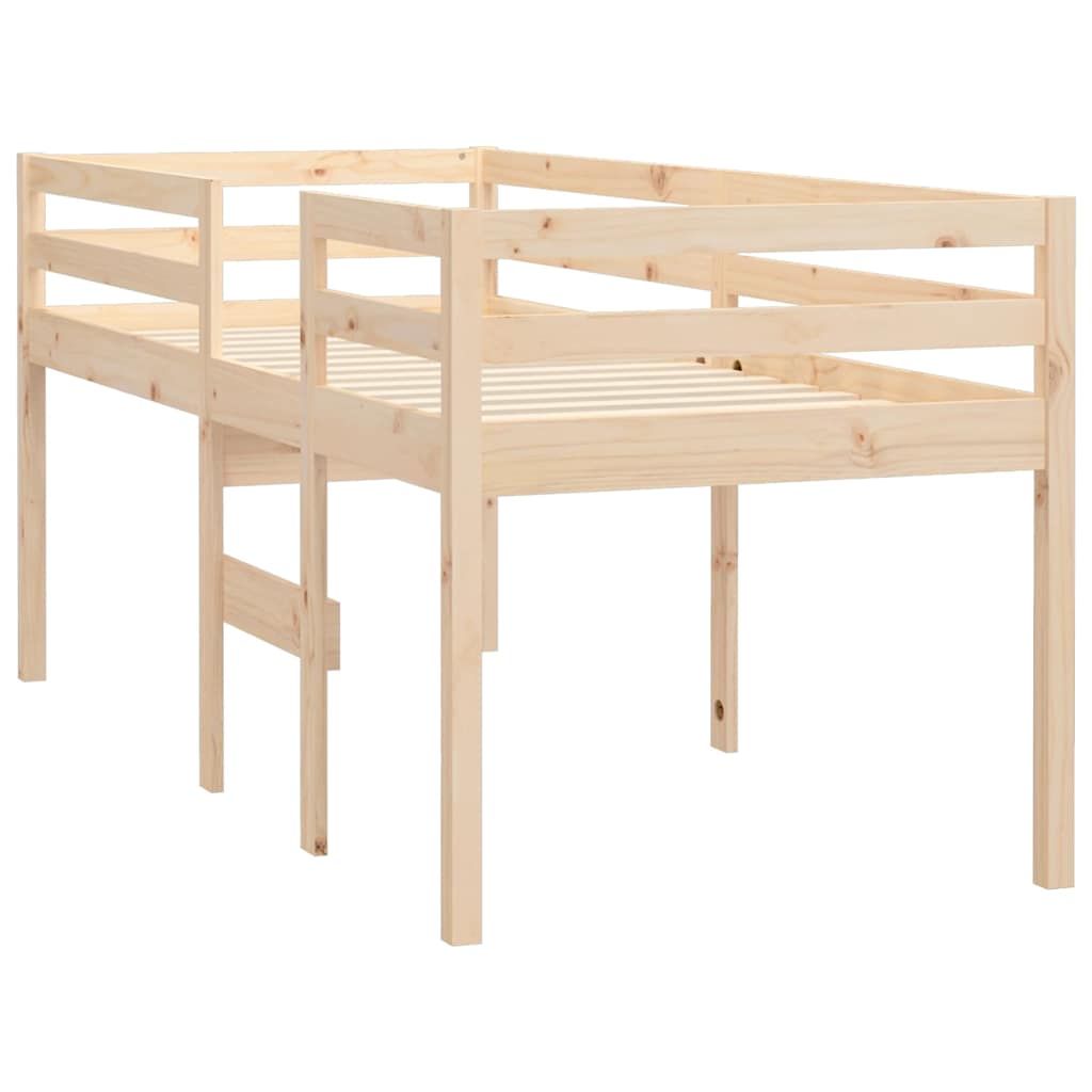 Visoki krevet 80x200 cm od masivne borovine