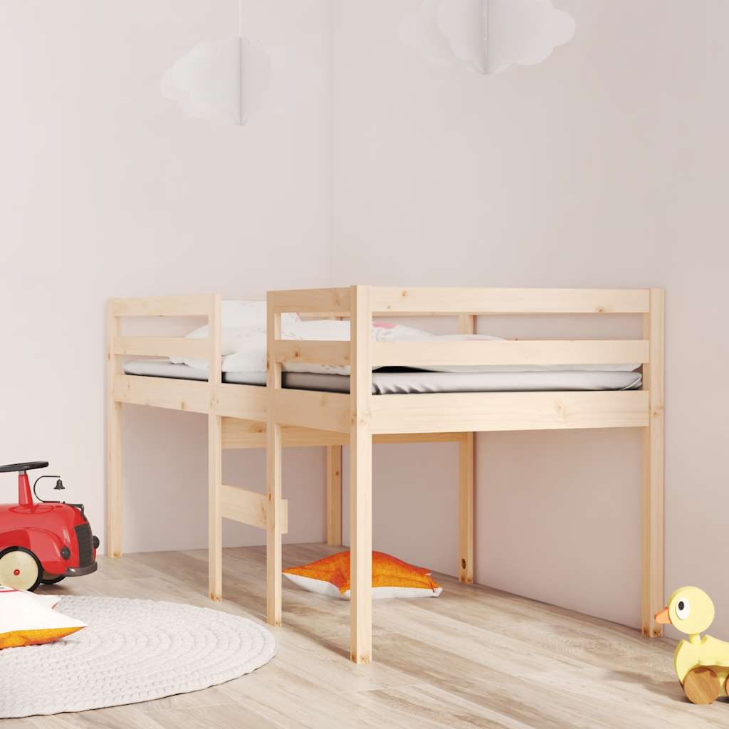 Visoki krevet 80x200 cm od masivne borovine