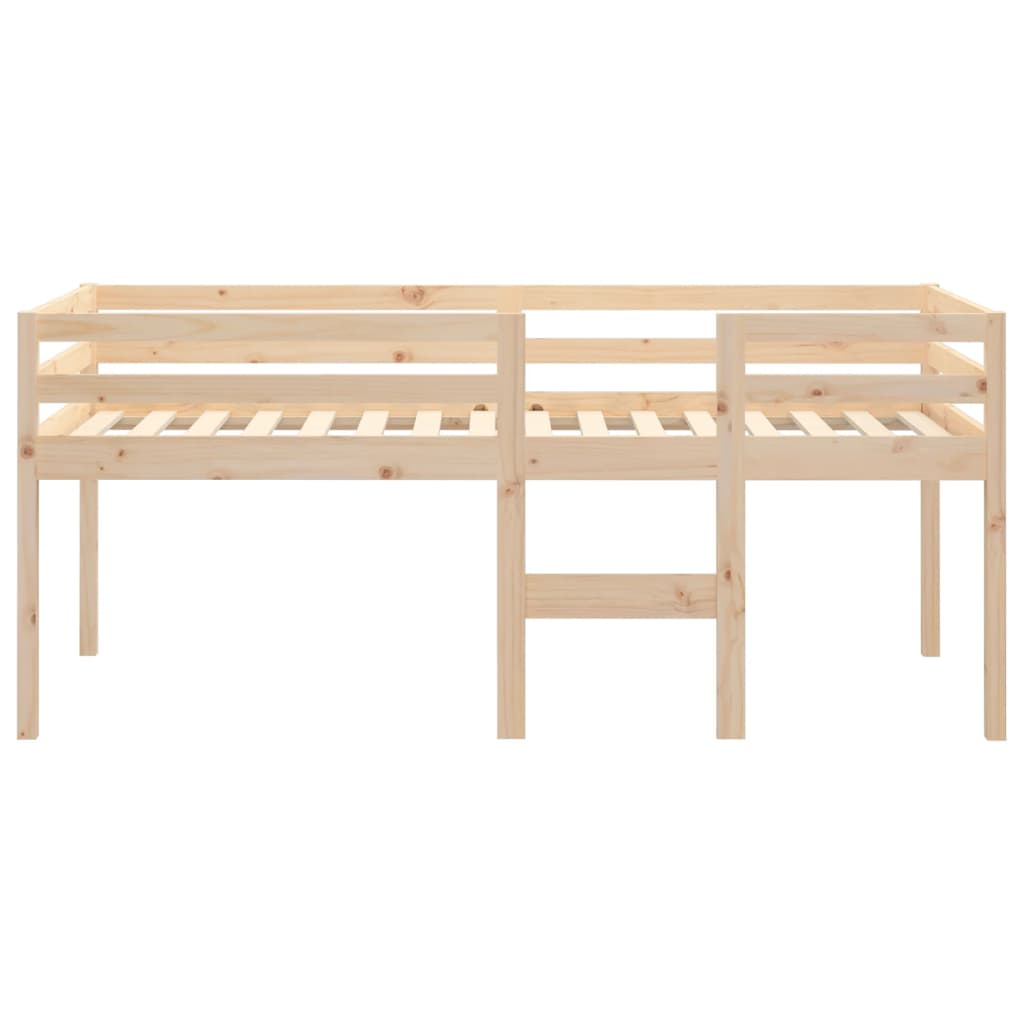 Visoki krevet 90 x 190 cm od masivne borovine