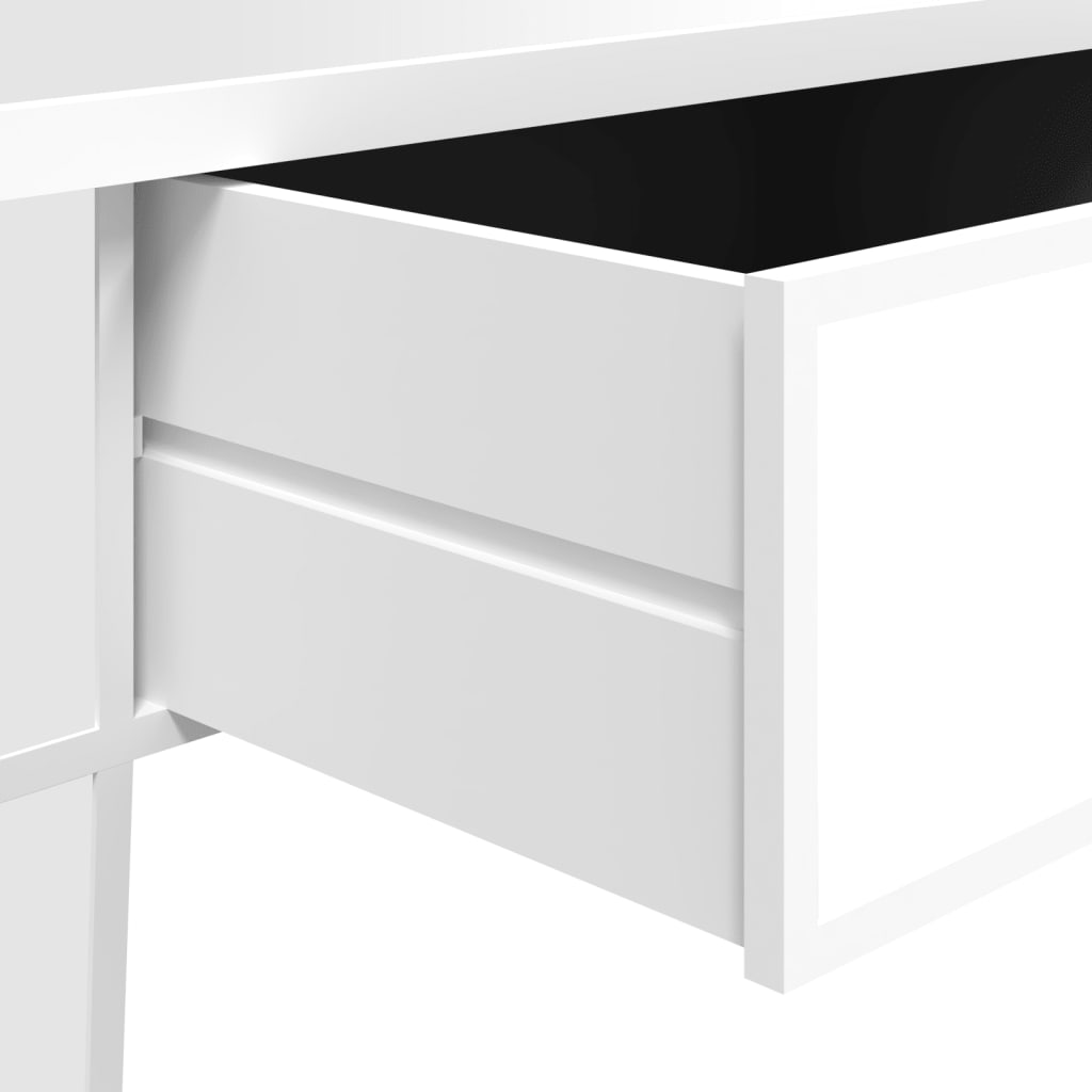 Zrcalni stolić za kavu 106x45x45 cm konstruirano drvo i staklo