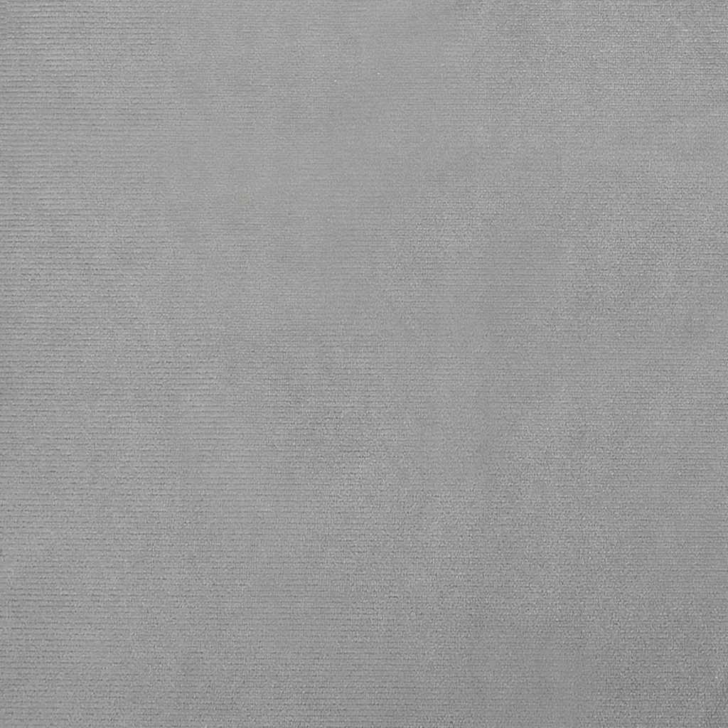 Krevet za pse svjetlosivi 66 x 40 x 45 cm baršunasti