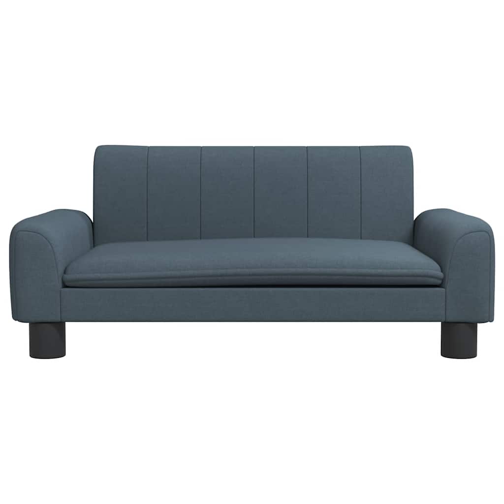 Krevet za pse tamnosivi 70 x 45 x 30 cm od tkanine