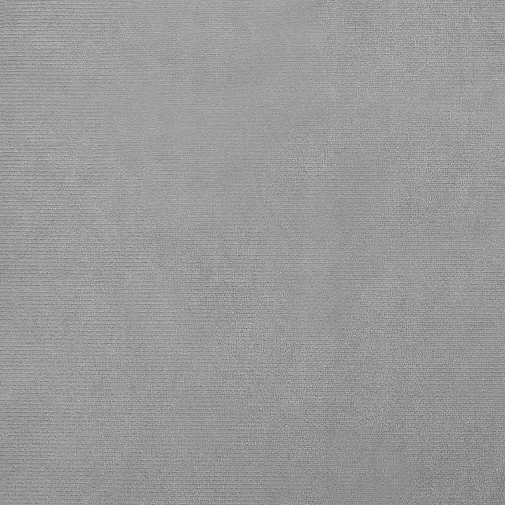 Krevet za pse svjetlosivi 90 x 53 x 30 cm baršunasti