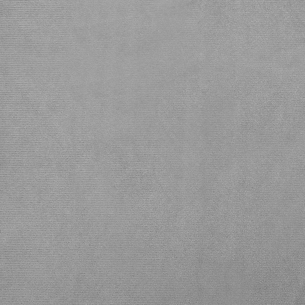 Krevet za pse svjetlosivi 60 x 40 x 30 cm baršunasti