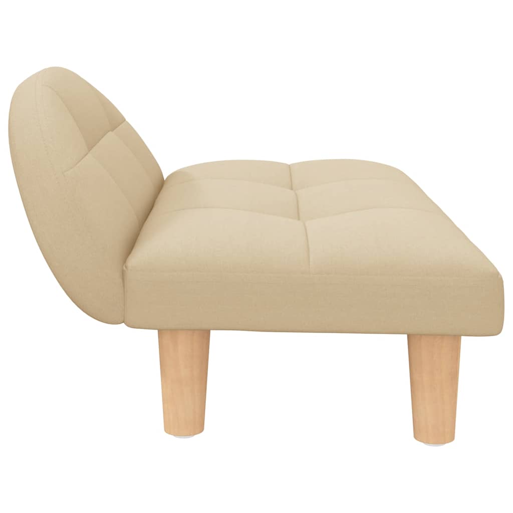 Krevet za pse krem 70x52x30 cm od tkanine