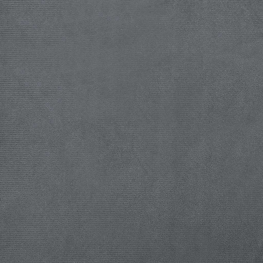 Krevet za pse tamnosivi 70 x 45 x 33 cm baršunasti