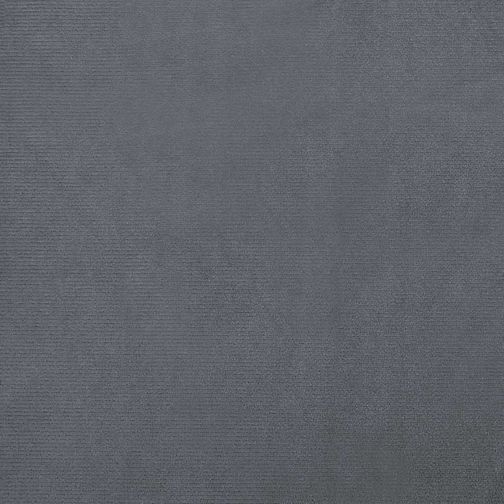 Krevet za pse tamnosivi 70 x 48 x 22 cm baršunasti