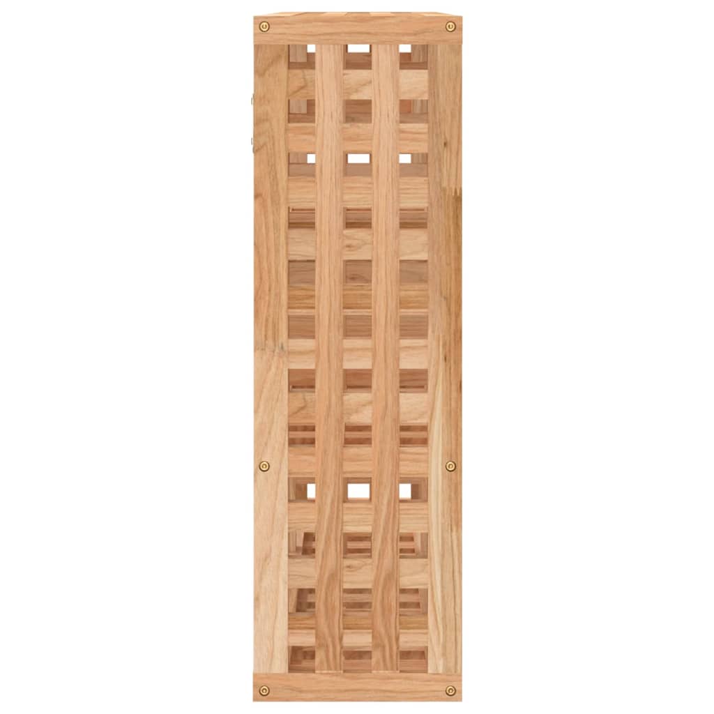 Zidna polica 49 x 15 x 49 cm od masivnog drva oraha