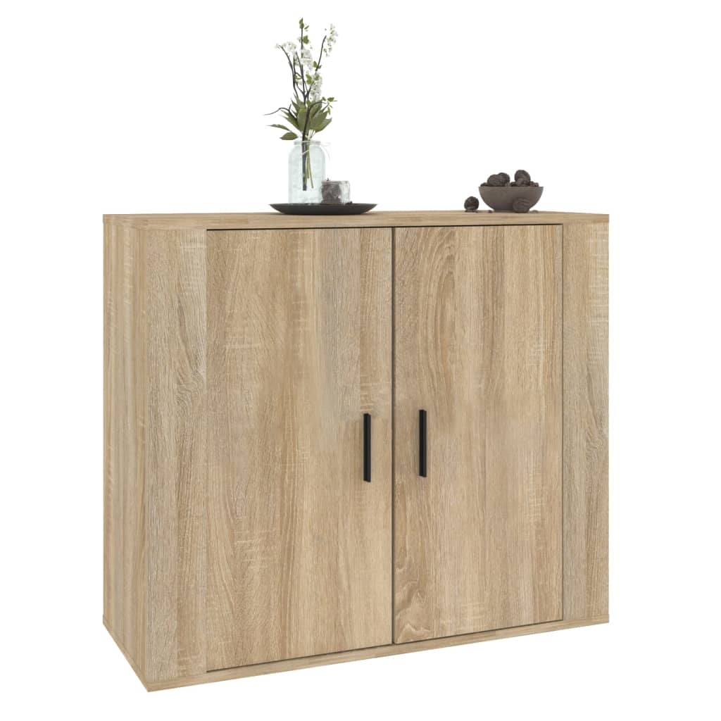 Komoda boja hrasta sonome 80 x 33 x 70 cm od konstruiranog drva