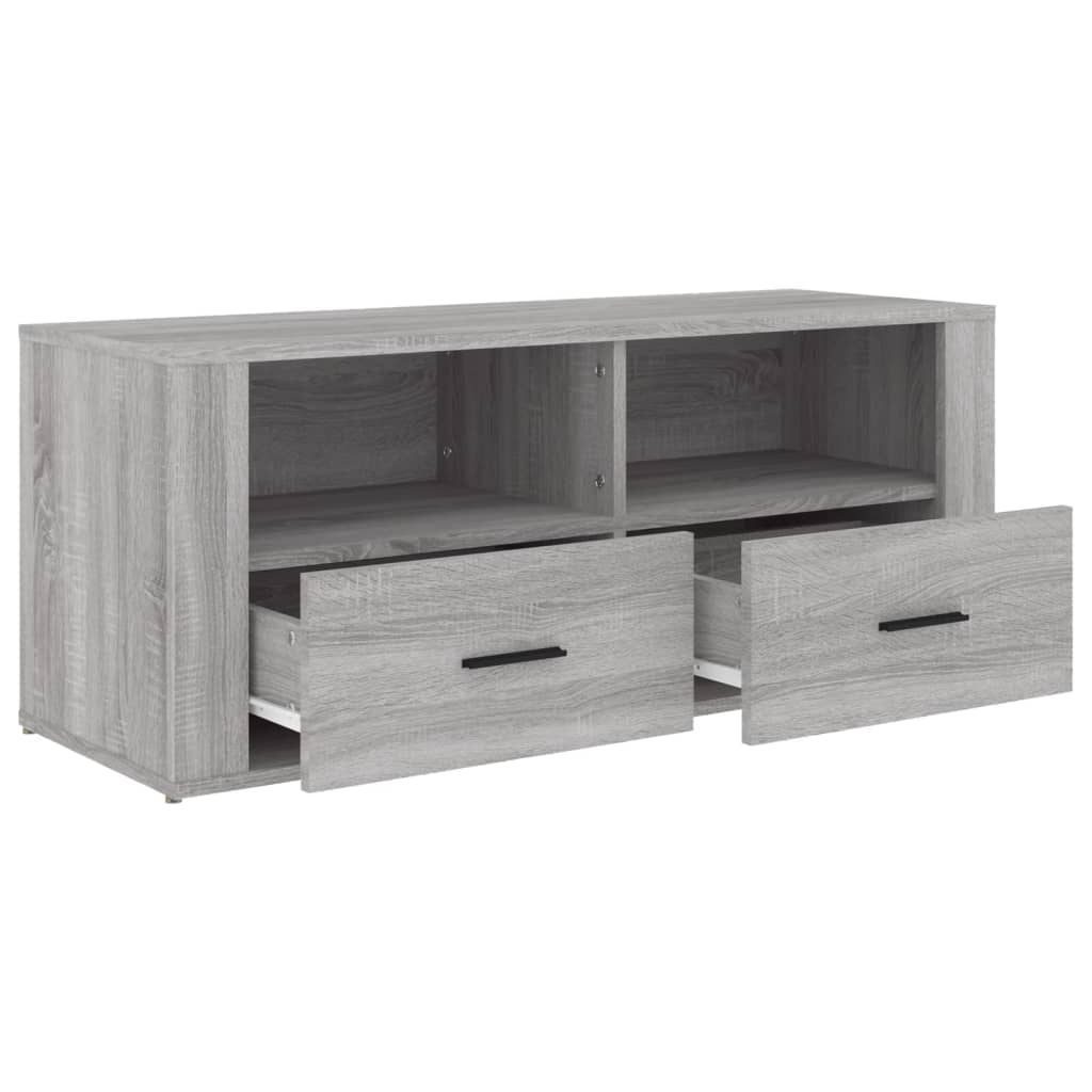 TV ormarić boja hrasta sonome 100x35x40 cm konstruirano drvo