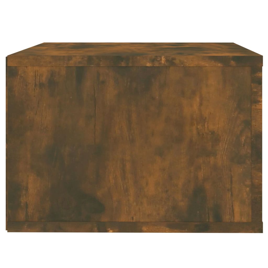 Zidni noćni ormarić boja dimljenog hrasta 50x36x25 cm