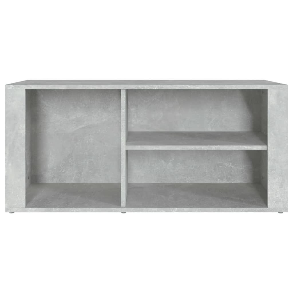 Ormarić za cipele boja betona 100x35x45 cm konstruirano drvo