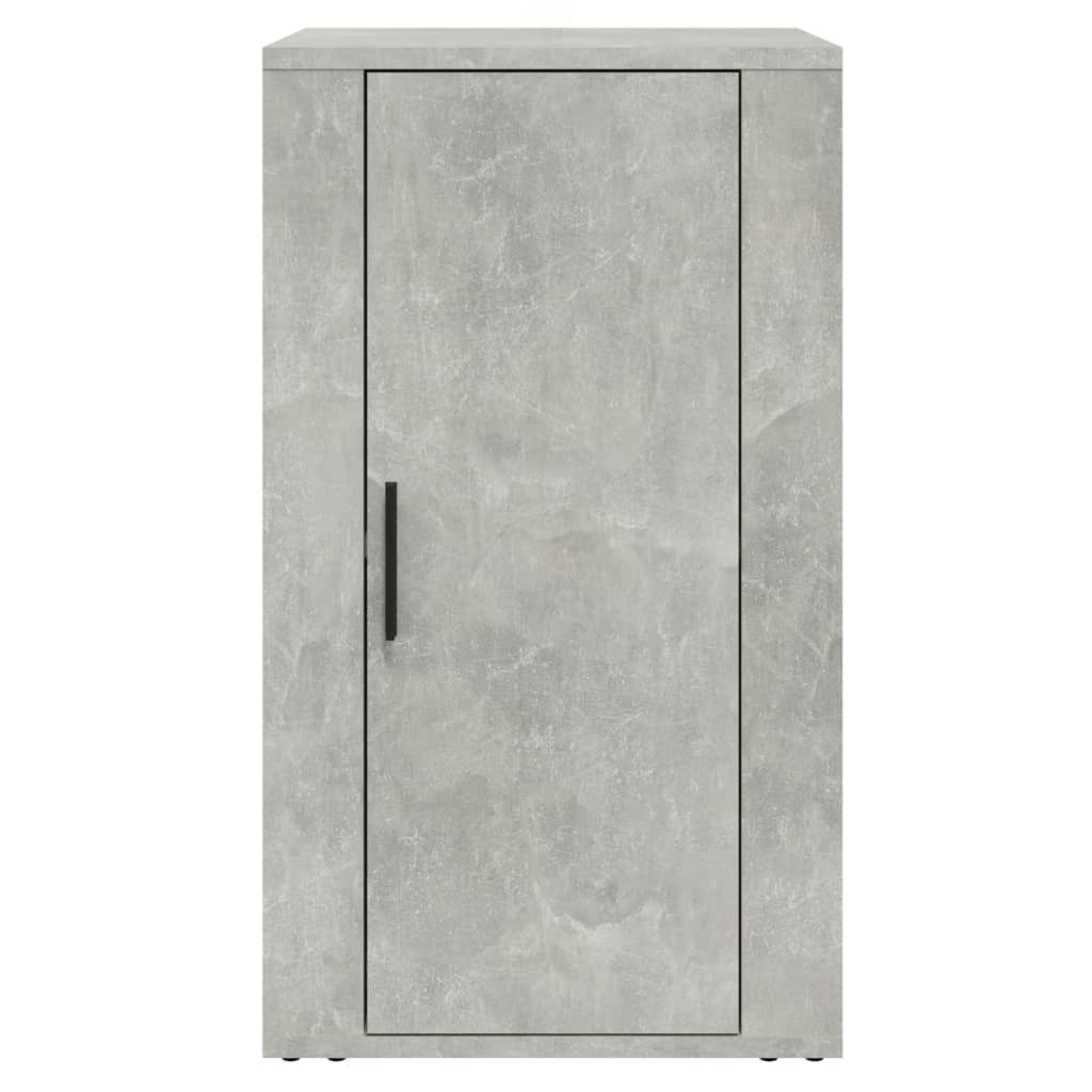 Komoda siva boja betona 40 x 33 x 70 cm od konstruiranog drva