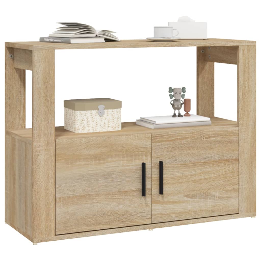 Komoda boja hrasta sonome 80x30x60 cm konstruirano drvo