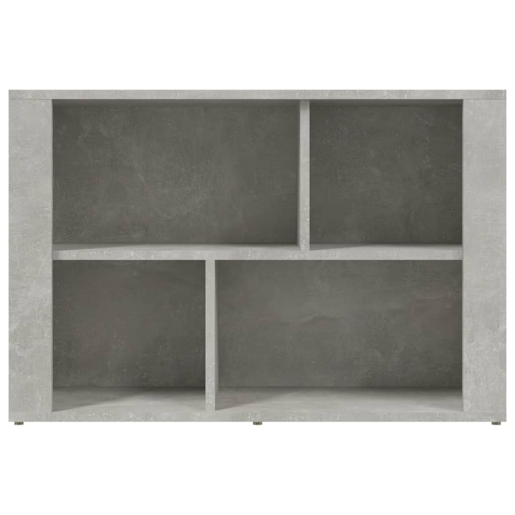 Komoda siva boja betona 80x30x54 cm od konstruiranog drva
