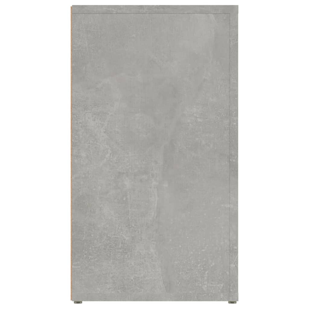 Komoda siva boja betona 80x30x54 cm od konstruiranog drva