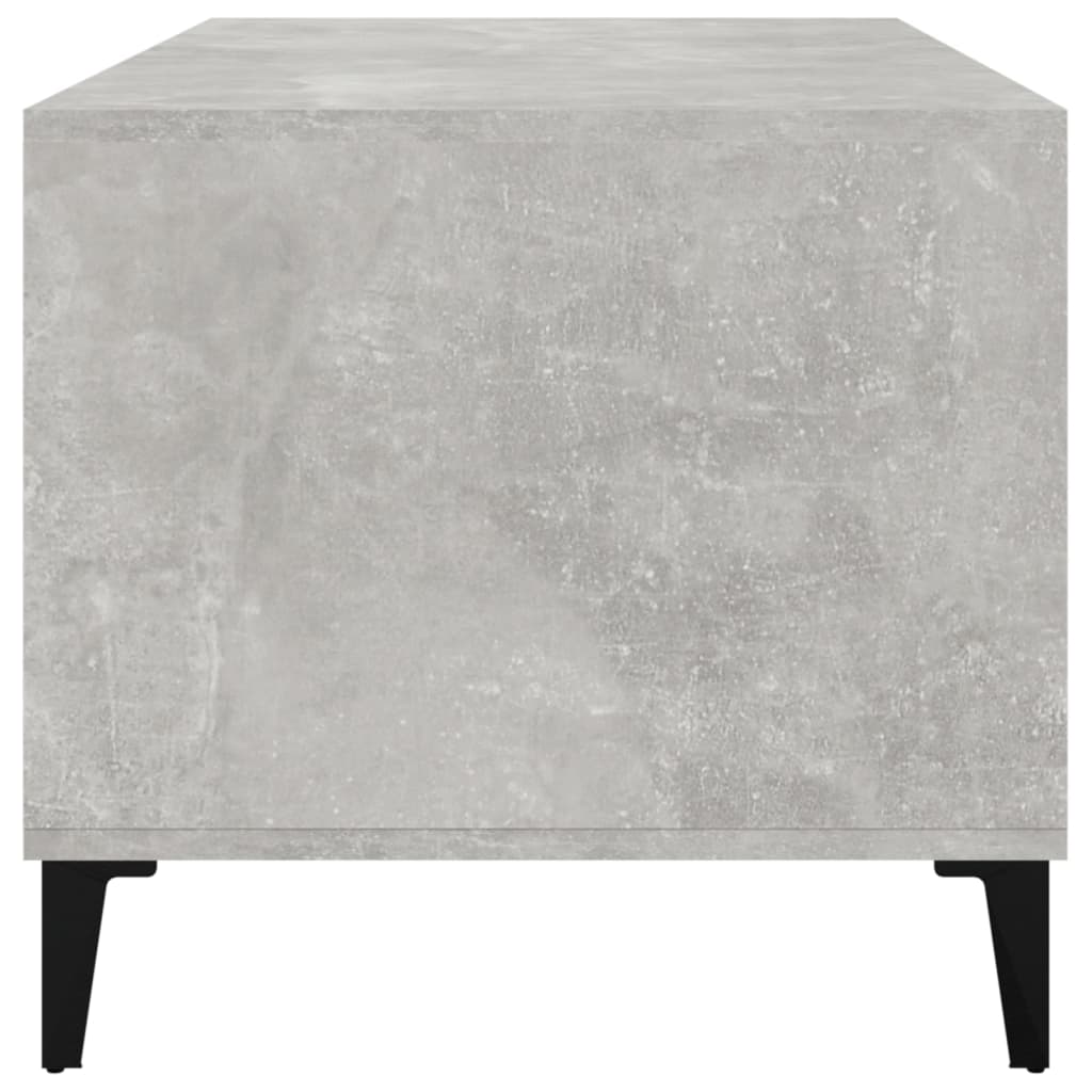 Stolić za kavu boja betona 90x49x45 cm konstruirano drvo