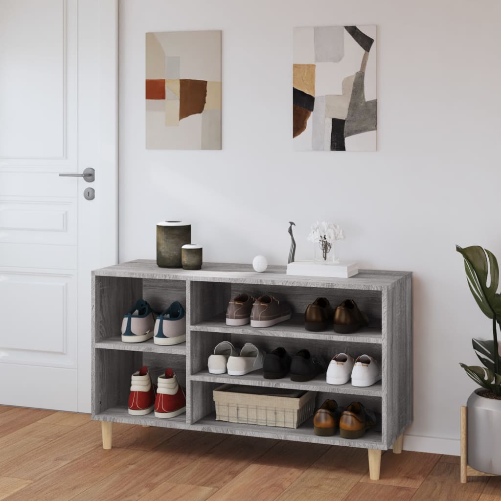 Ormarić za cipele boja hrasta 102x36x60 cm konstruirano drvo