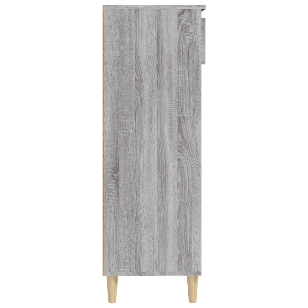 Ormarić za cipele sivi hrast 40x36x105 cm konstruirano drvo