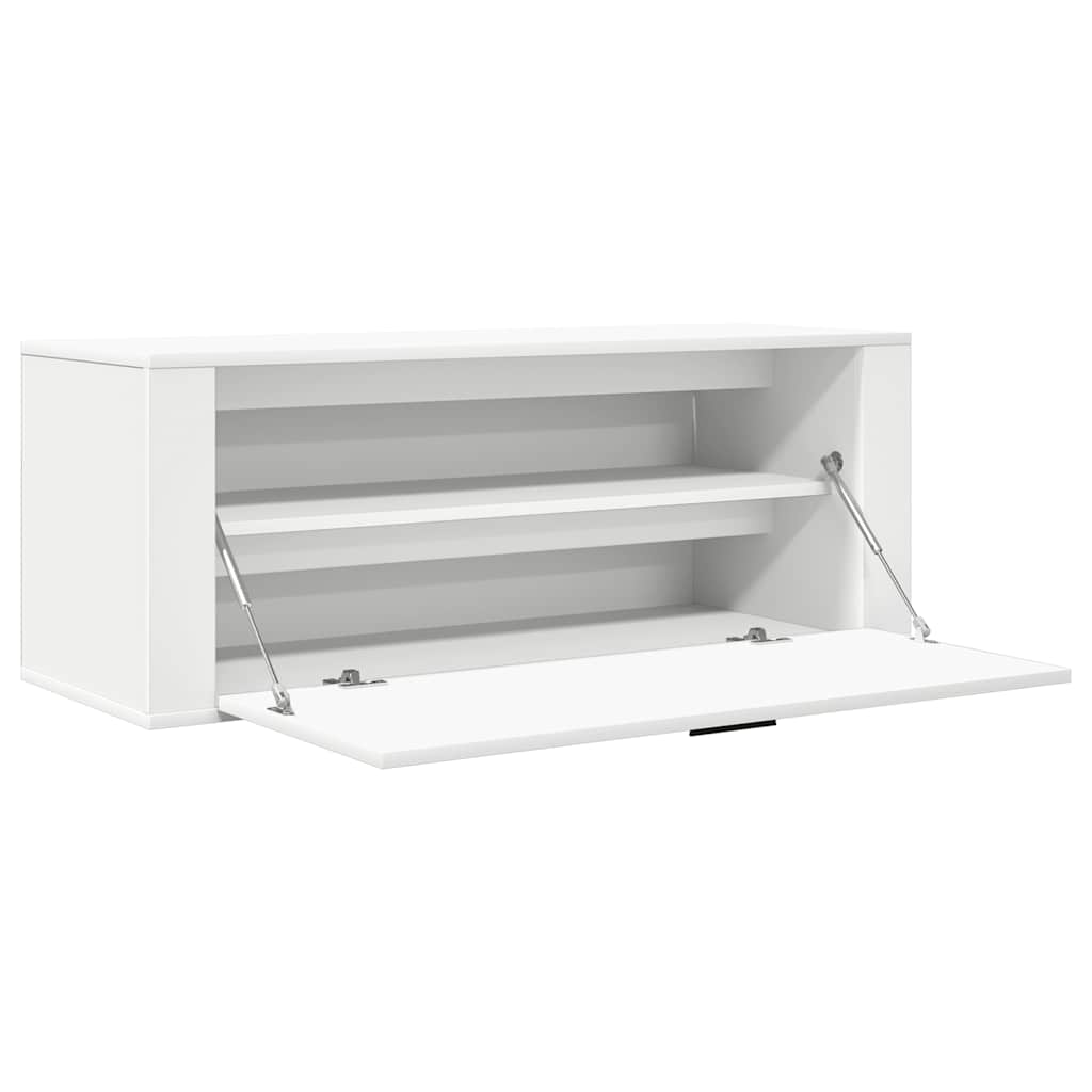 Ormarić za cipele bijeli 100 x 35 x 38 cm od konstruiranog drva