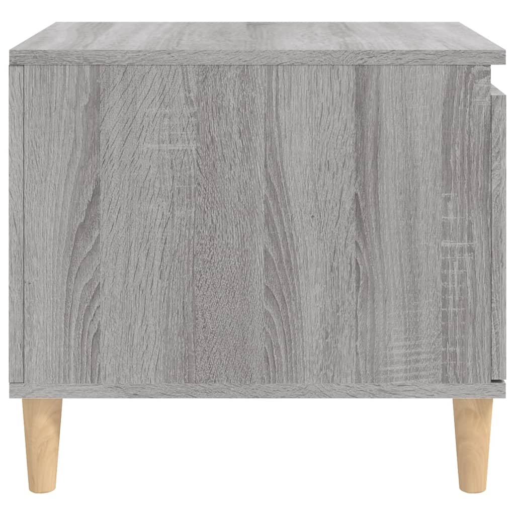 Stolić za kavu boja sivog hrasta 100x50x45 cm konstruirano drvo