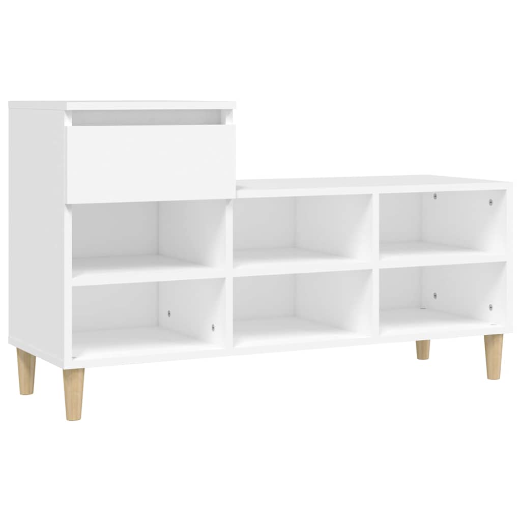 Ormarić za cipele bijeli 102 x 36 x 60 cm od konstruiranog drva