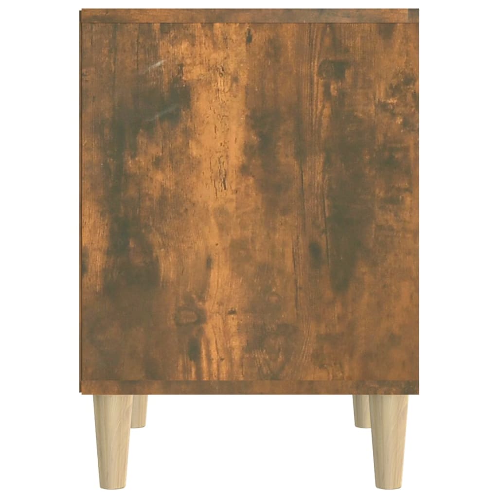 Noćni ormarić boja dimljenog hrasta 40x35x50 cm