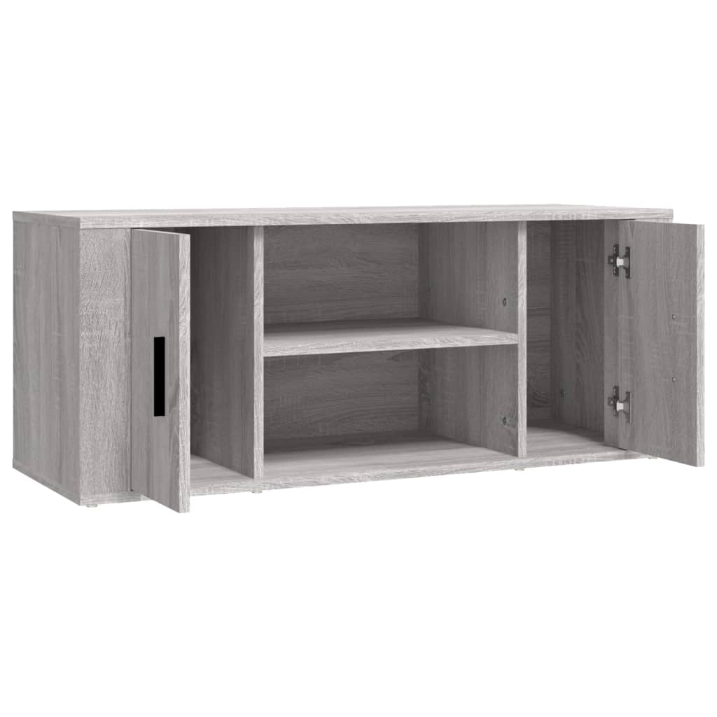 TV ormarić boja hrasta sonome 100x35x40 cm konstruirano drvo