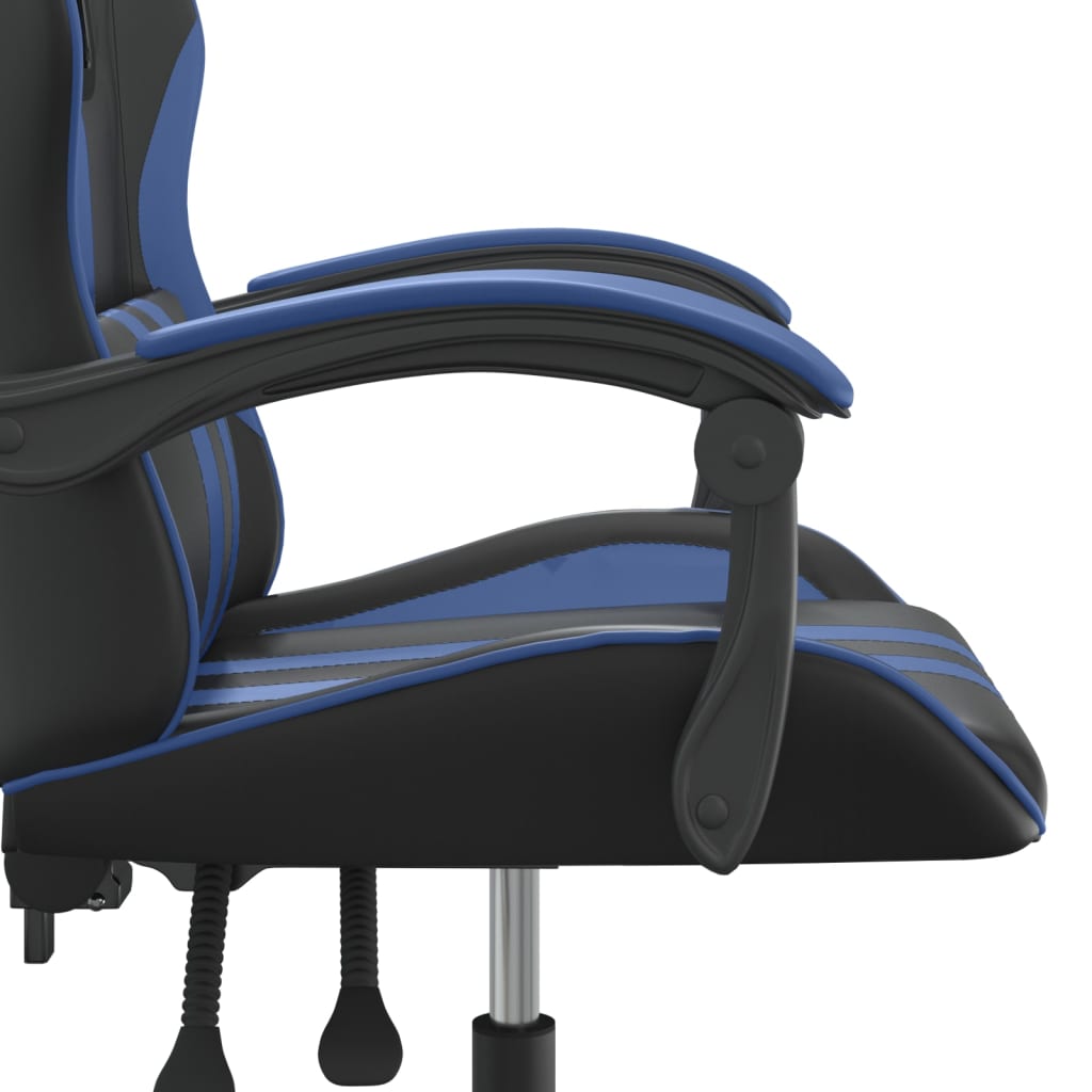 Igraća stolica crno-plava od umjetne kože