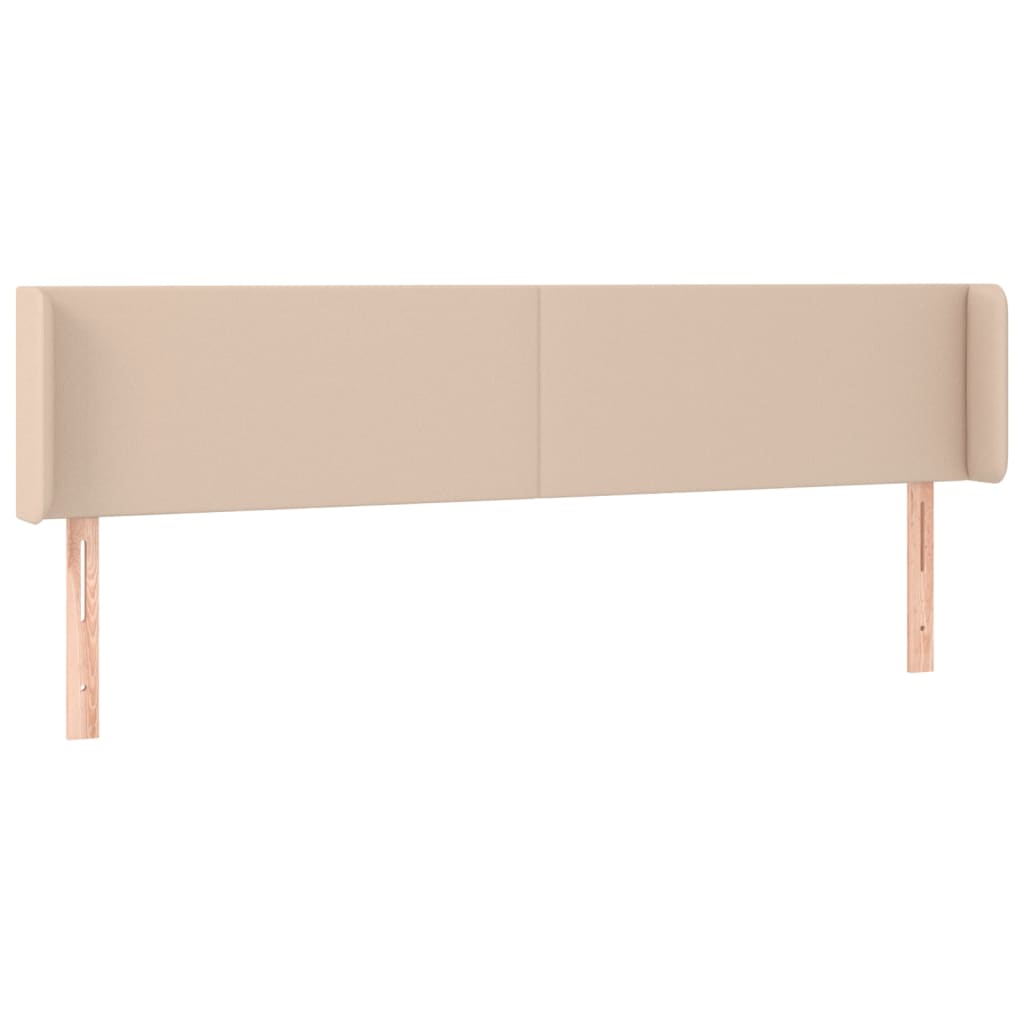 LED uzglavlje boja cappuccina 183x16x78/88 cm od umjetne kože