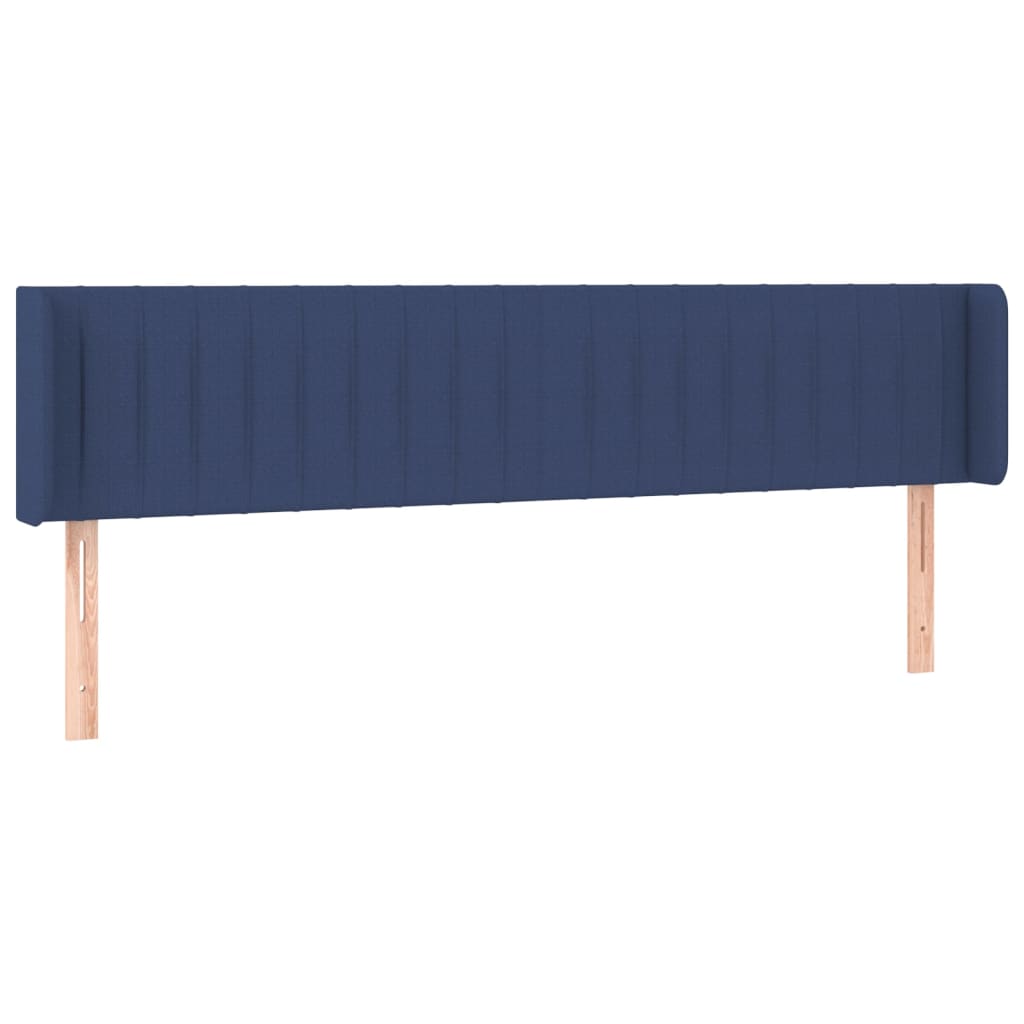 LED uzglavlje plavo 163x16x78/88 cm od tkanine