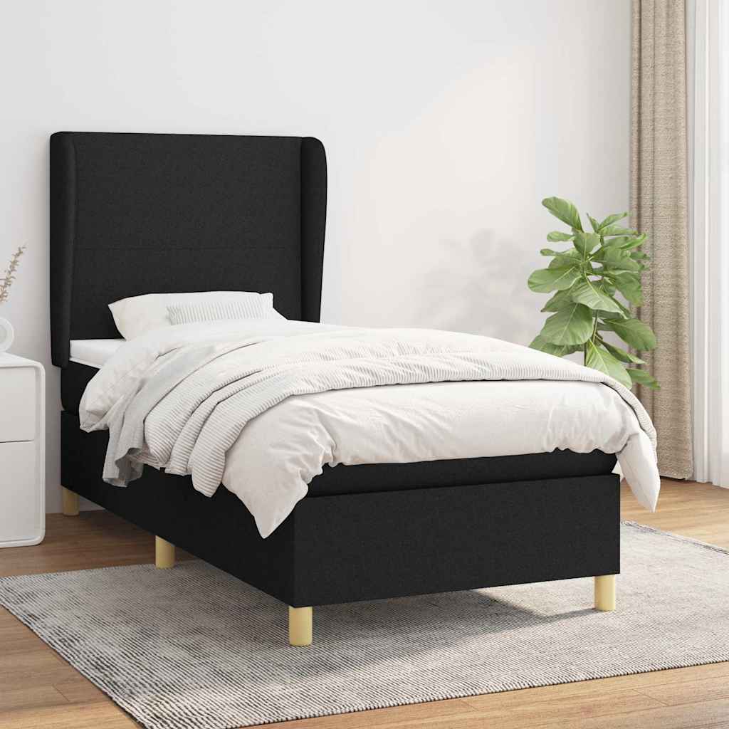 opruga kutije Svijetlo siva 200 x 80 cm tkanina