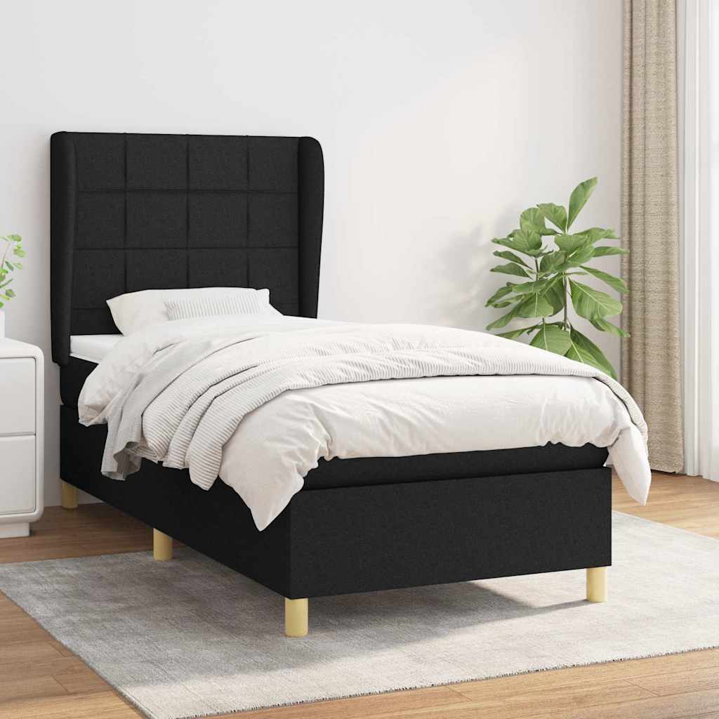 opruga kutije Svijetlo siva 200 x 80 cm tkanina