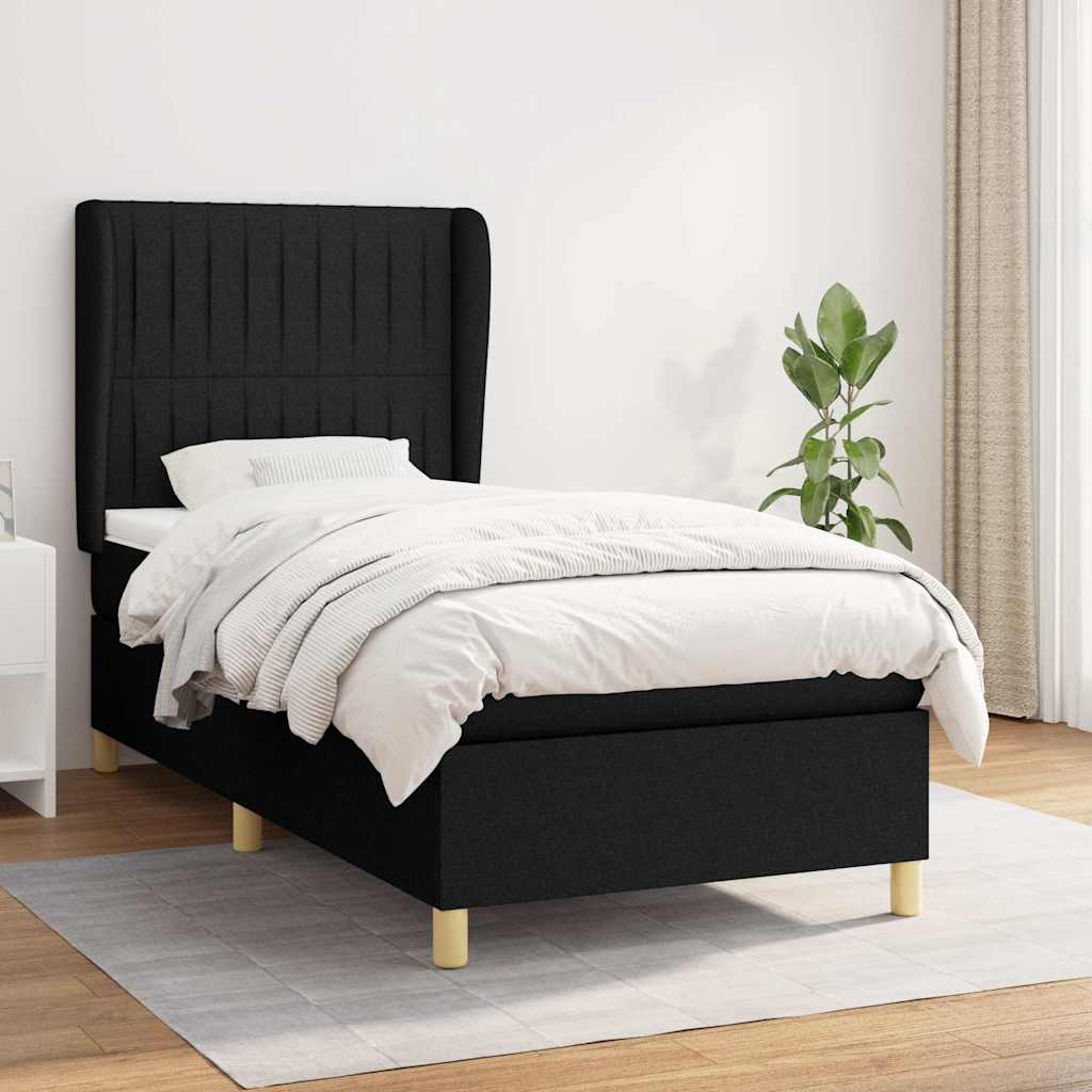 opruga kutije Svijetlo siva 200 x 80 cm tkanina
