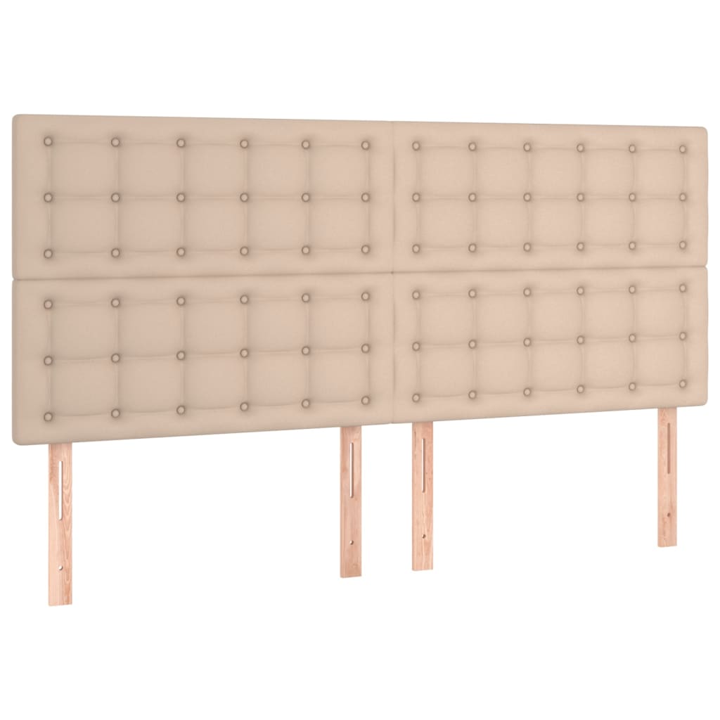 Okvir za krevet s uzglavljem cappuccina 180x200 cm umjetne koža