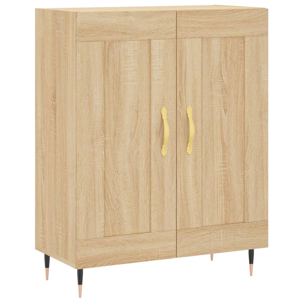 Visoka komoda hrasta sonome 69,5x34x180cm od konstruiranog drva