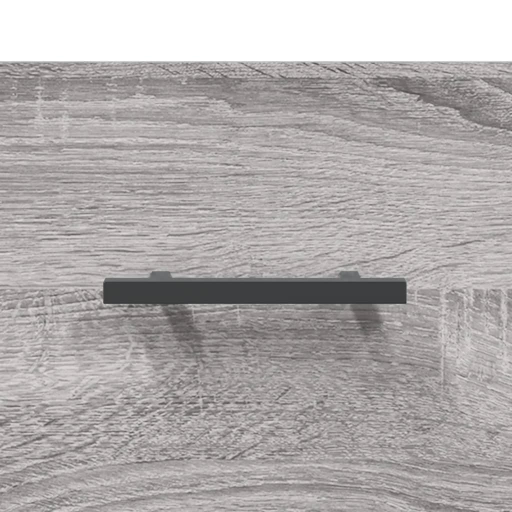 Visoka komoda siva sonome 69,5x34x180 cm od konstruiranog drva